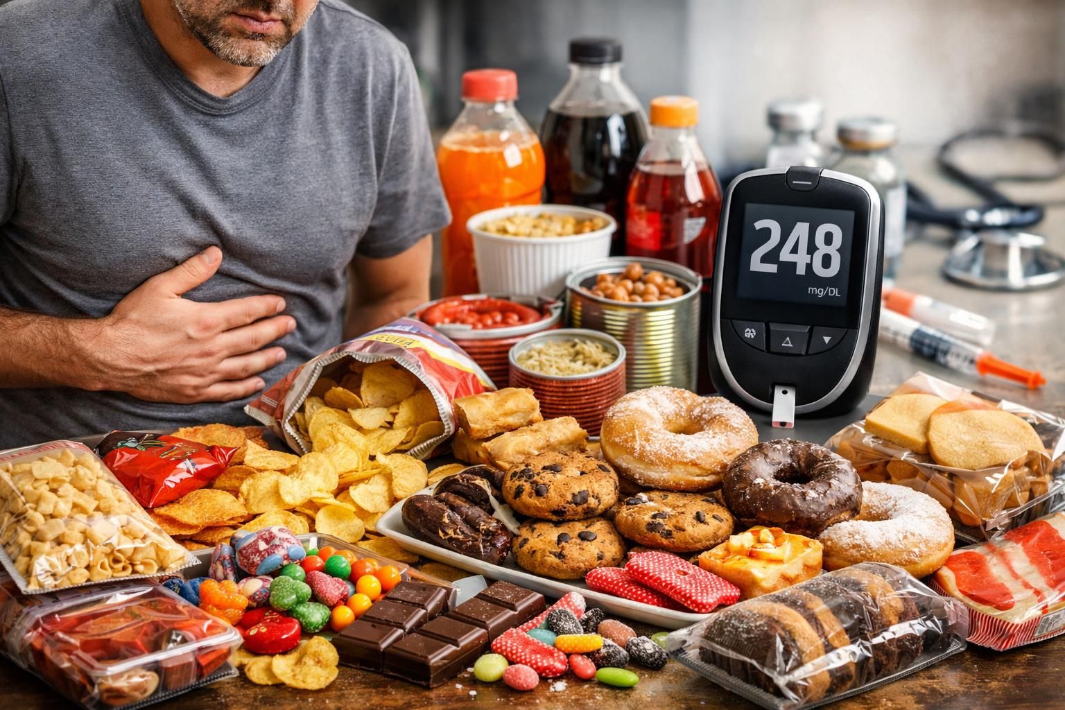 scopri come i conservanti alimentari possono essere collegati all'aumento dei casi di diabete di tipo 2 e l'impatto sulla salute a lungo termine.