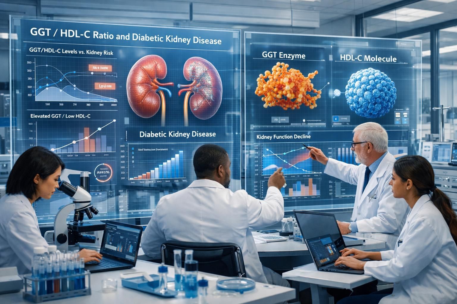 uno studio recente esplora il legame tra indice ggt/hdl-c e malattia renale diabetica, offrendo nuove prospettive nella ricerca scientifica.