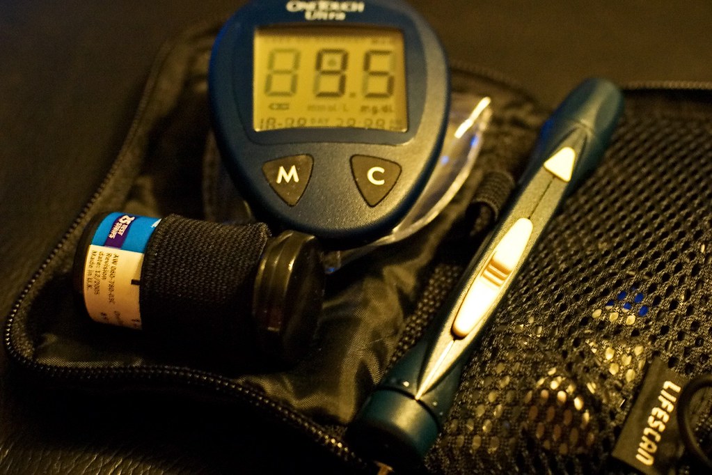 Dispositivo per la misurazione della glicemia usato nella gestione quotidiana del diabete